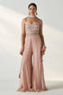 Osha Blush Pink Sharara Set